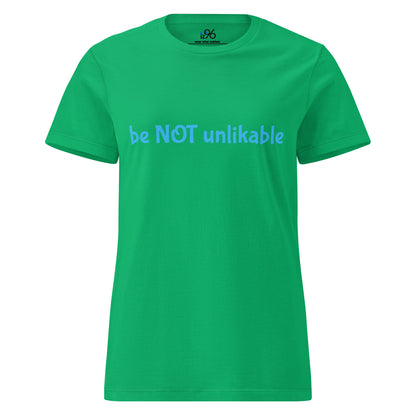 Green t-shirt on a white background