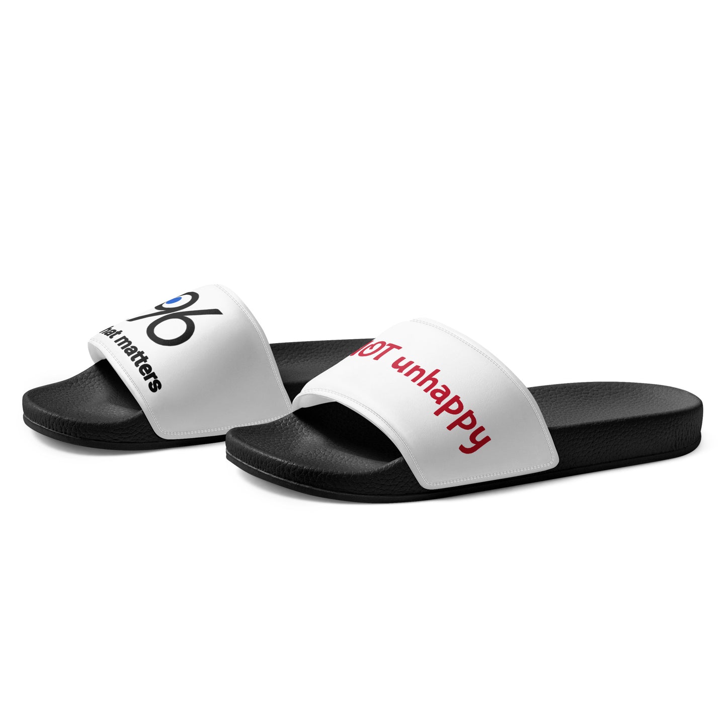 Black and white slides with text on a white background