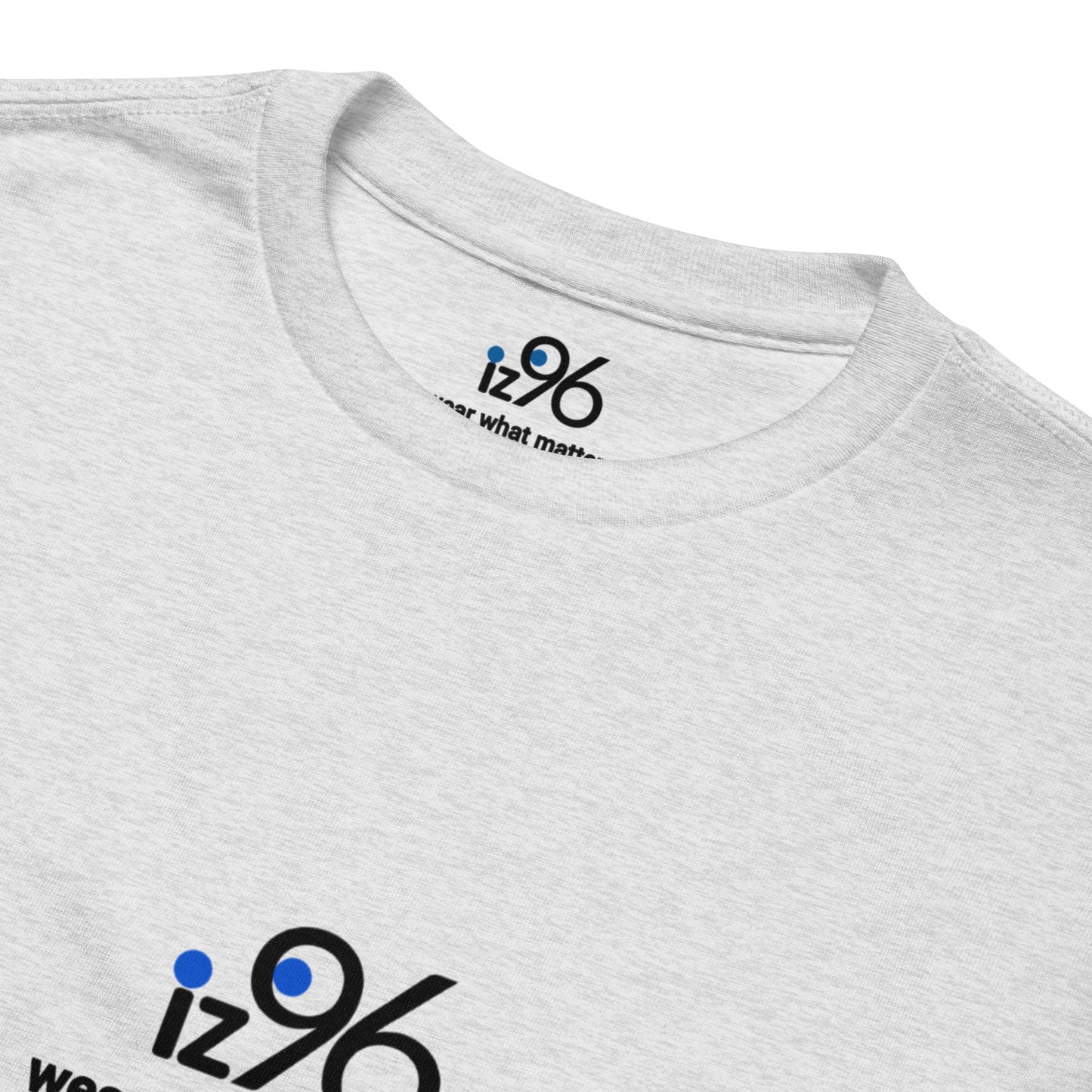 tshirt with text on a white background