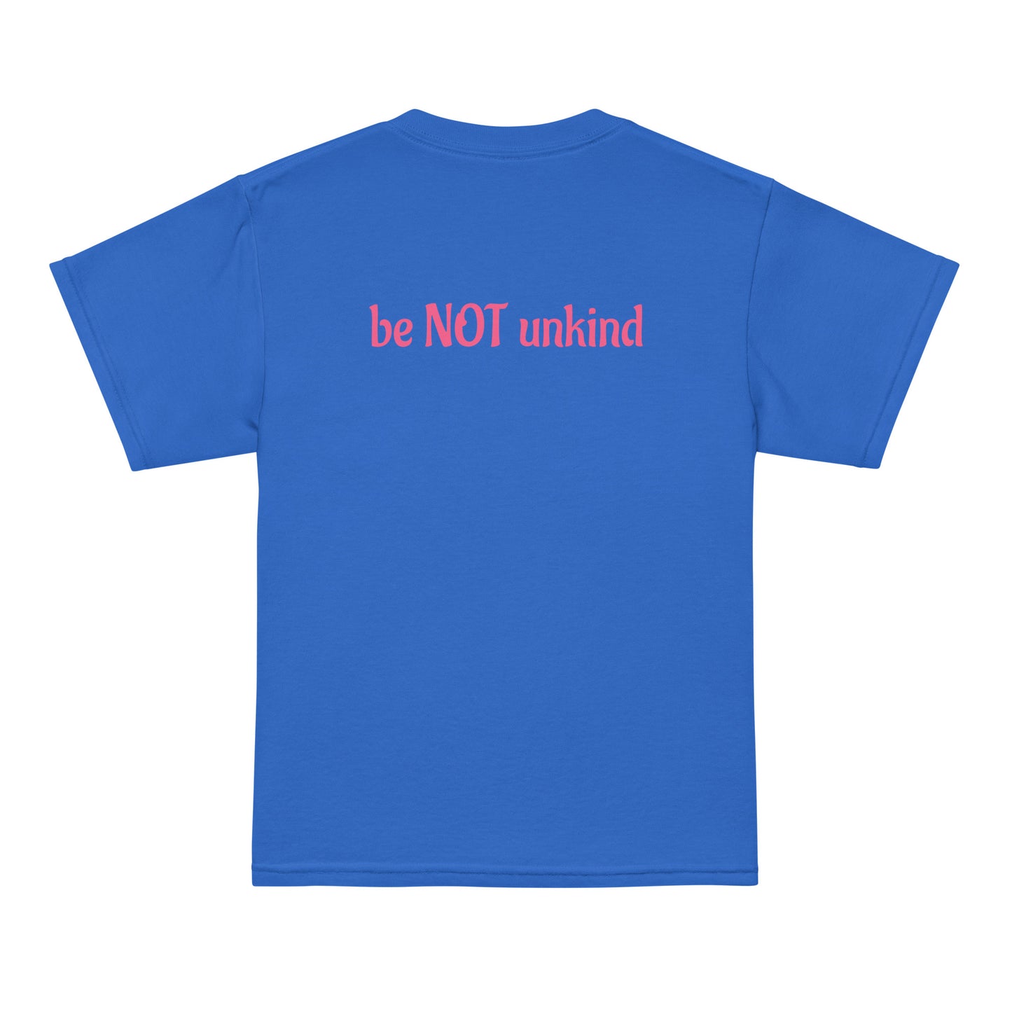 tshirt with text on a white background