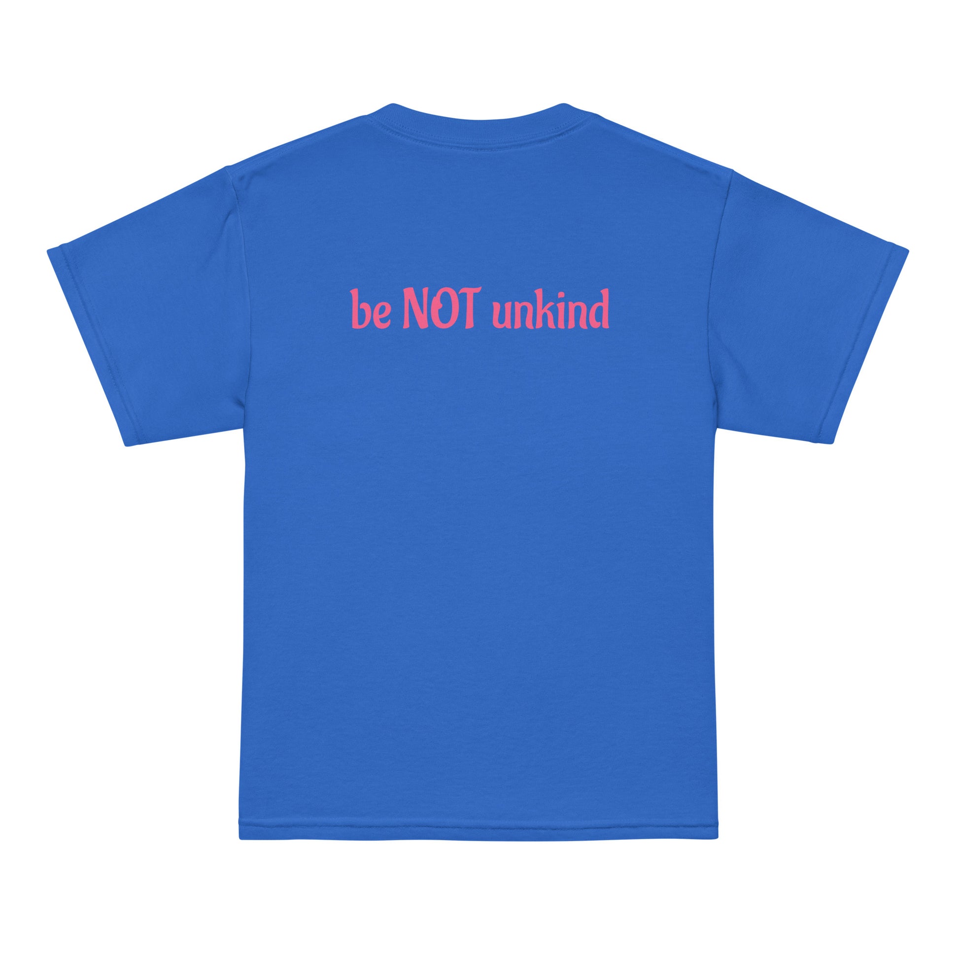 tshirt with text on a white background
