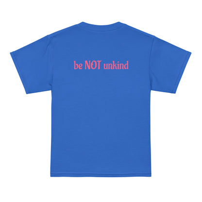 tshirt with text on a white background